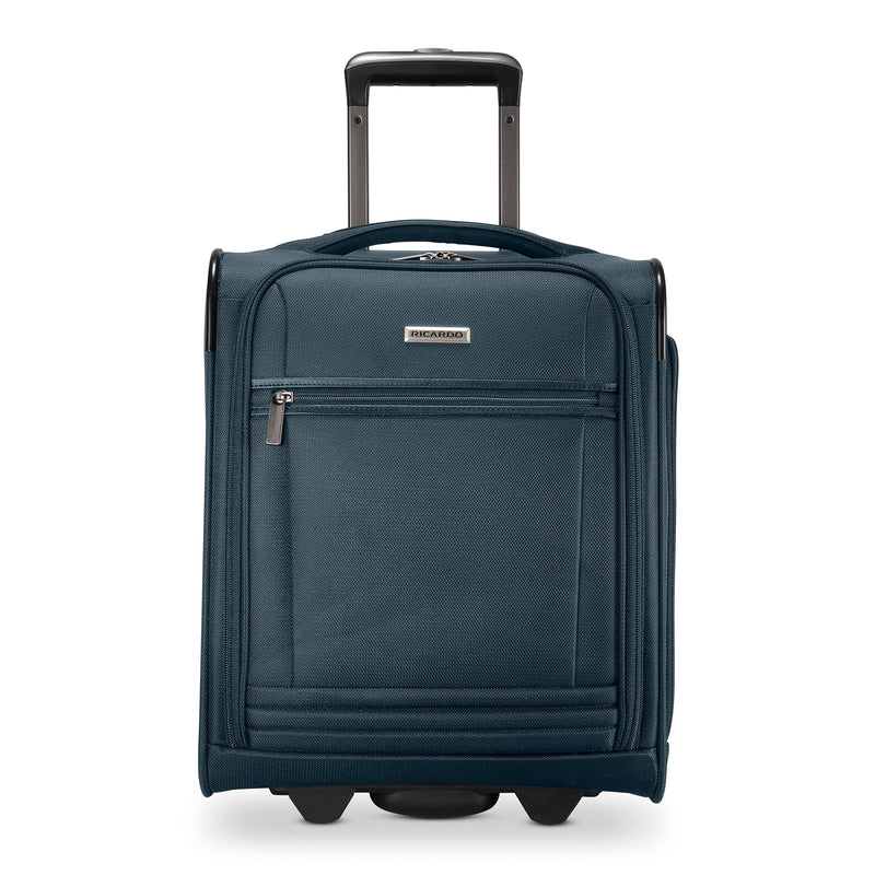 Ricardo Beverly Hills Avalon 17.25" Carry-On Suitcase, 2-Wheeled, Storm Blue (135-16-471-USB)