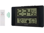 La Crosse Technology Atomic Digital Wall/Table Clock, 11.1" x 6.5" (513-1417BS)