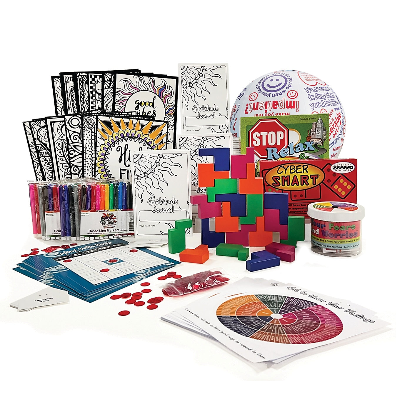 S&S Start the Conversation Night Kit SEL Middle School, Manipulative (LR4638001)