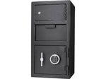 Barska Dual-Compartment Steel Depository Safe with Keypad Lock, 0.72/0.78 cu. ft. (AX13310)