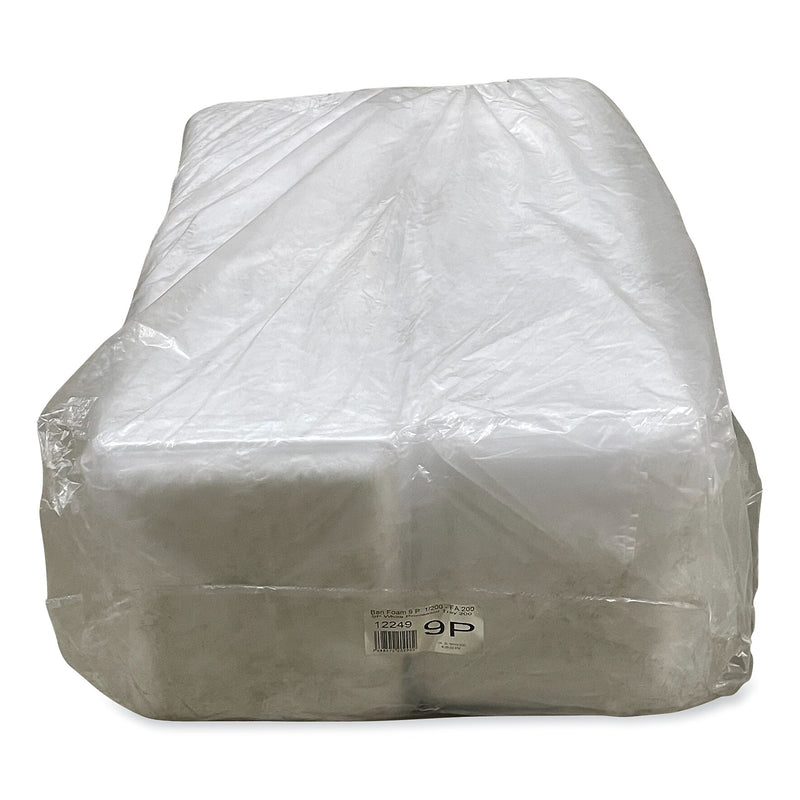 GEN Meat Trays, #9P, 12.25 x 9.25 x 0.62, White, 200/Carton