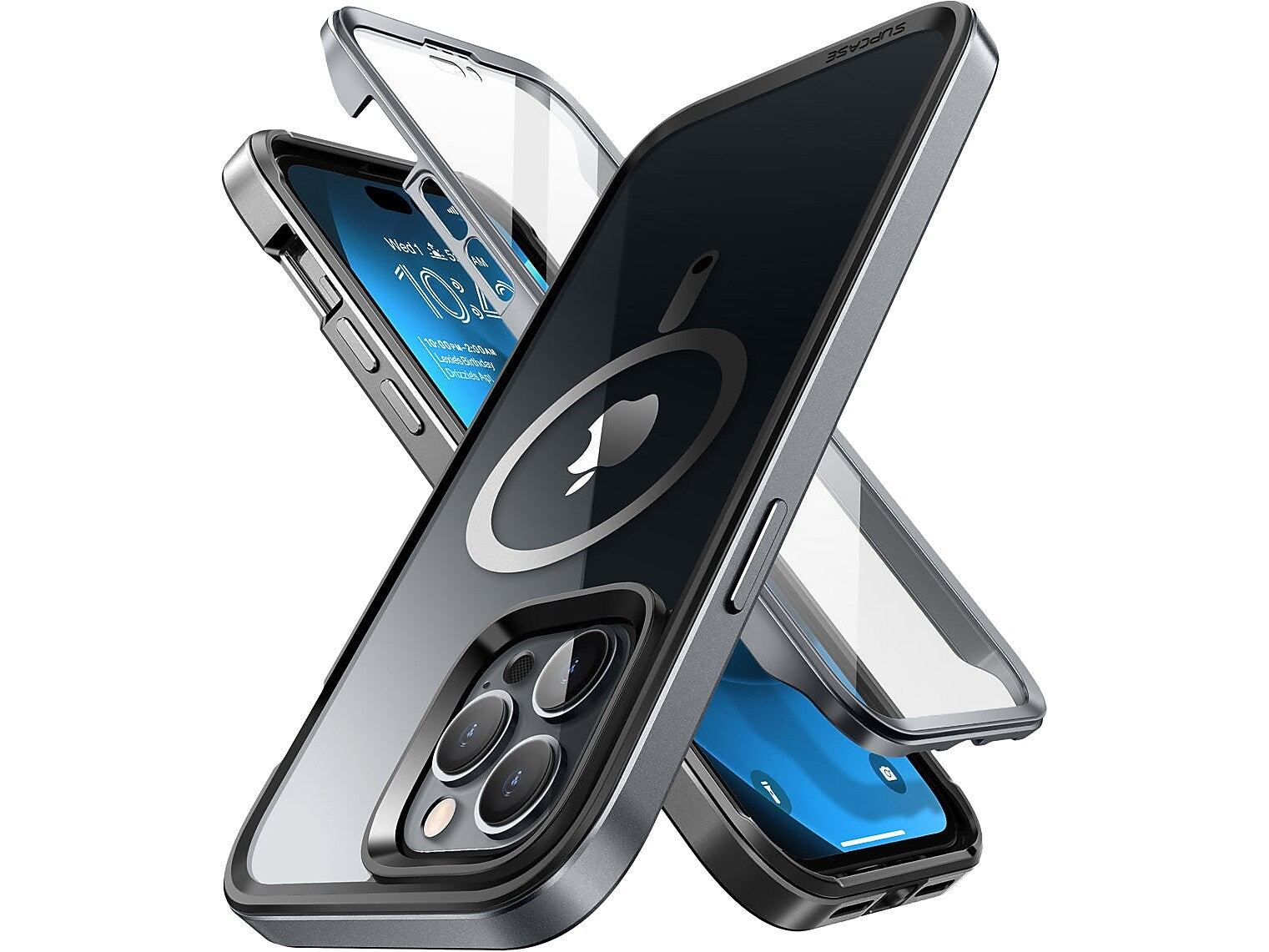 SupCase Unicorn Beetle EDGE MAG Black Case for iPhone 14 Pro Max (SUP-iPhone2022Pro-6.7-EdgeMag-SP-Black)