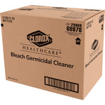 Clorox Healthcare Bleach Germicidal Cleaner Refill, 128 oz., 4/Carton (68978)