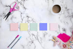 Post-it Recycled Notes, 3" x 3", Sweet Sprinkles Collection, 100 Sheet/Pad, 12 Pads/Pack (654-RP-A/654-A)