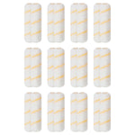 Wooster Brush Jumbo-Koter Pro/Doo-Z Roller Cover, 6.5"L, 0.5" Nap, White/Golden, 2/Pack, 12 Packs/Carton (0RR3030064)