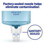 PURELL HEALTHY SOAP Foaming Hand Soap Refill for ES6 Dispenser, 1200 ml, 2/Carton (6472-02)