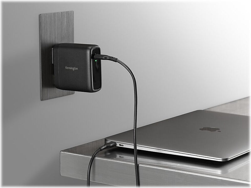 Kensington USB Type-C Wall Charger for Most Smartphones, Black (K33821NA)