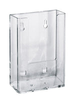 Azar Brochure Holder, 4.375" x 6.25", Vertical, Table Top, Clear, Acrylic, 10/Pack (252112-10PK)
