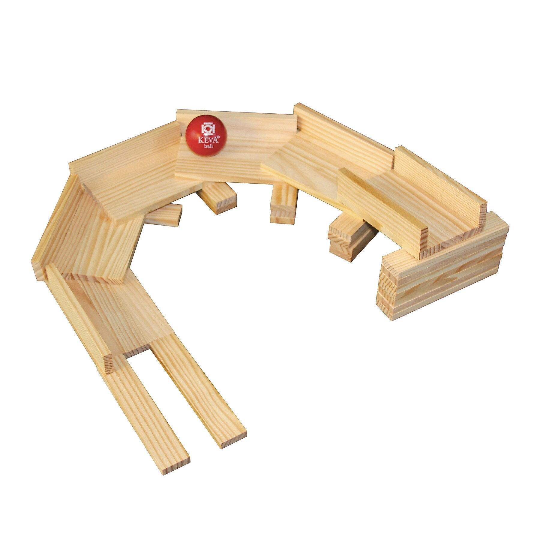 KEVA Maple Plank Set, 50 Plank Set (MWA66001)