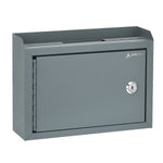 AdirOffice Steel Multipurpose Drop Box Interoffice Mailbox, Medium, Gray (631-02-GRY-PKG)