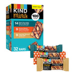 KIND Minis Gluten Free Nut Bar, Variety Pack, 32 Bars/Box (220-00799)
