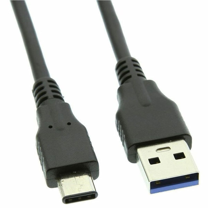 4XEM USB-A to USB-C Charging Cable, 1 ft., Black (4XUSBCUSB3A1)
