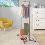 Whitmor 71.25" x 39" Garment Rack, Gray (6905-11988)