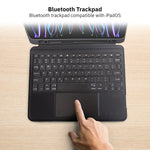 CODi PU Leather 13" Bluetooth Keyboard Case for iPad Pro 5th & 6th Generation, Black (C30708531)