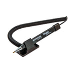 CONTROLTEK® Wedgy Secure Ballpoint Counter Pen, Fine 0.5 mm, Black Ink, Black