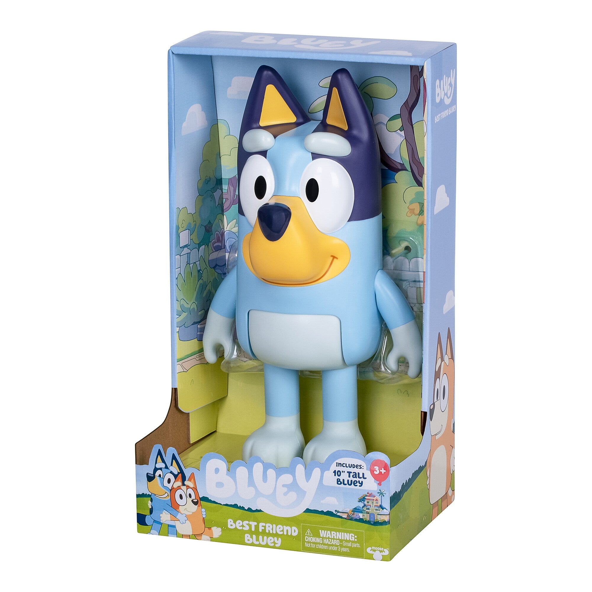 Bluey Series 10 My Best Friend Bluey Plastic 10" Figure (17640-4)