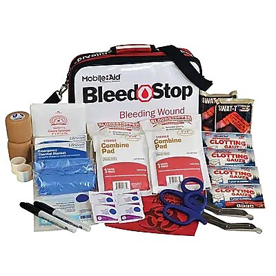MobileAid BleedStop Double Bleeding Control & Gunshot Wound 2-Person Bleeding Control Kit (32720)