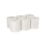 Pacific Blue Ultra Hardwound Paper Towels, 1-Ply, 6 Rolls/Carton (26490)
