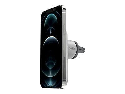Belkin MagSafe PRO Cell Phone Car Vent Mount, Silver (WIC002BTGR)
