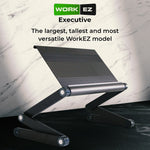 Uncaged Ergonomics WorkEZ Cooling Laptop Lap Desk, Executive Black (WEEB)