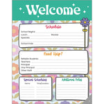 Carson Dellosa Education Retro Remix Undated Lesson Planner, 8" x 11", 128 Pages (CD-105055)