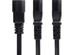 StarTech 6' C14 to C13/C13 Power Cable, Male to Female/Female, Black (8723-8600-POWER-CORD)