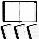 2026 AT-A-GLANCE Executive 8.25" x 11" Weekly & Monthly Appointment Book, Faux Leather Cover, Black (70-NX81-05-26)