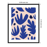 Amanti Art Bluebell Poster by Urban Road Wood Framed Wall Art Print, 33" x 41" (A42675529135)