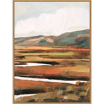 Amanti Art Mountain Field II by Victoria Borges Framed Canvas Wall Art Print, 32" x 42" (A42677748375)