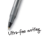 BIC Round Stic Xtra Precision Ballpoint Pens, Fine Point, 0.8mm, Black Ink, Dozen (20129/GSF11BK)