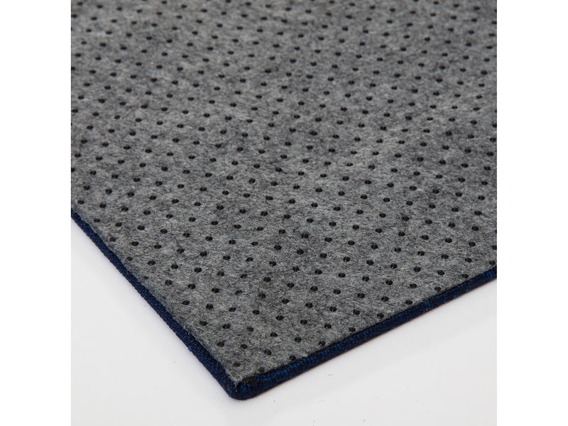 Anji Mountain Rug'd Ponca Carpet & Hard Floor Chair Mat, 36" x 48", Blue/Gray Polyester (AMB9039)