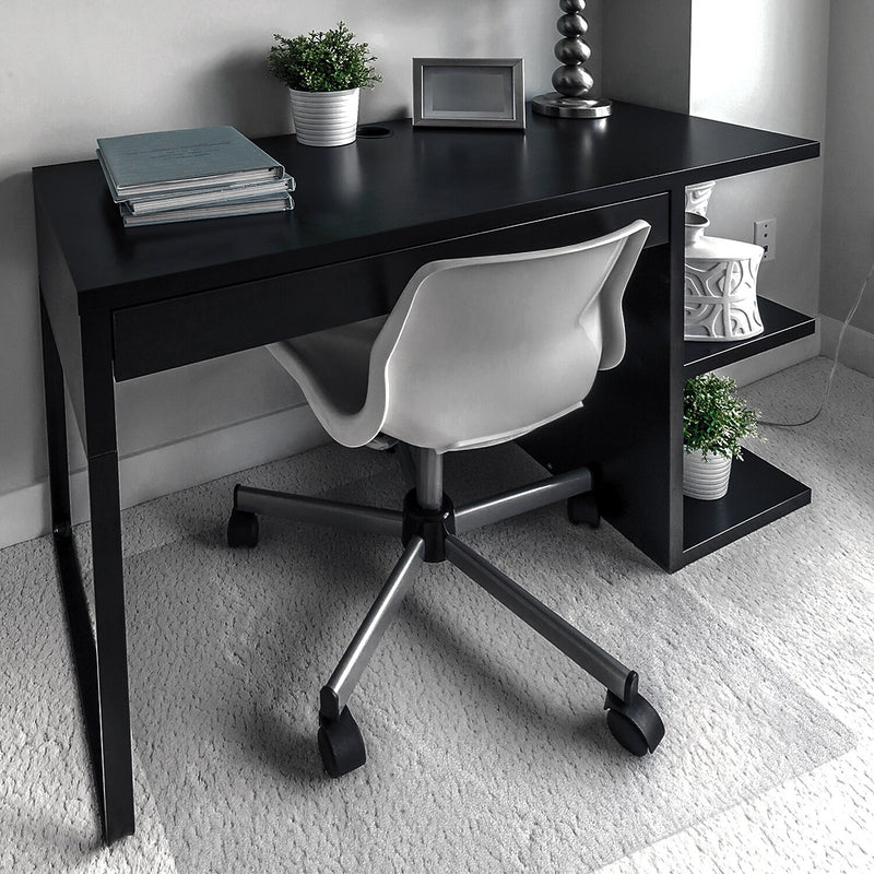 Floortex Cleartex Unomat Carpet & Hard Floor Chair Mat, 48" x 53", Clear (NRCMFLPD0004)