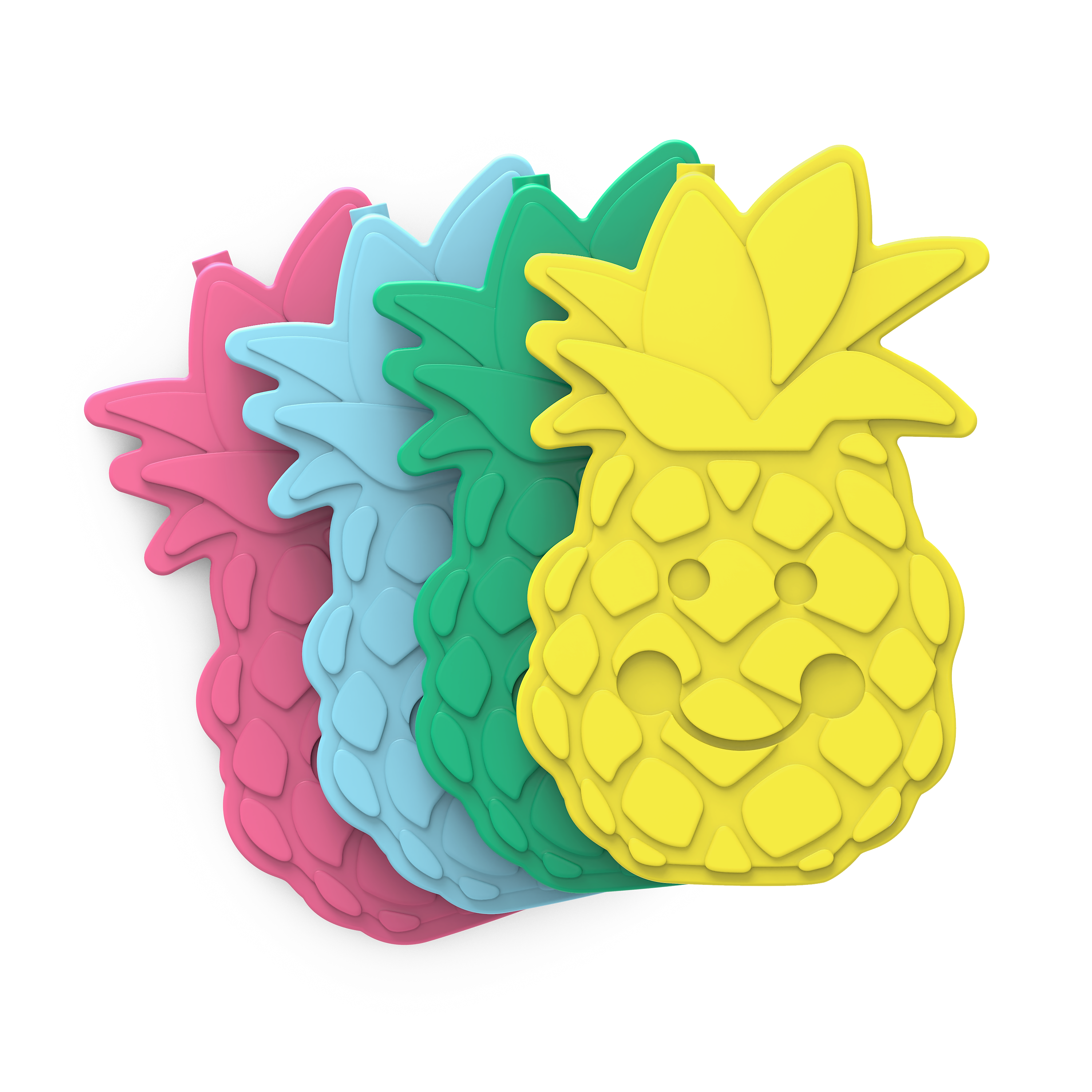 bentgo Buddies Kids Ice Pack, Pineapple (BGICE-FRT)