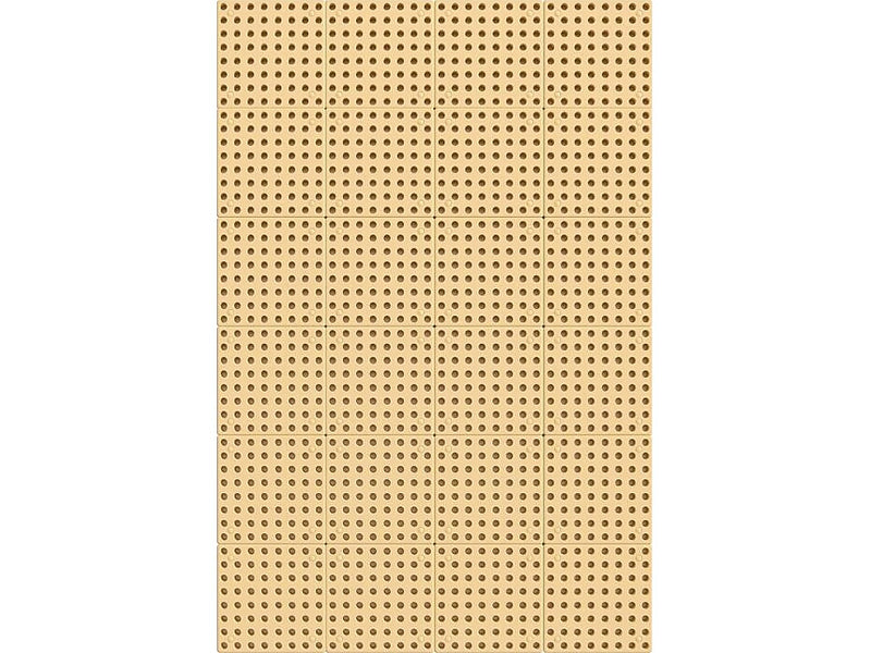 Flash Furniture Bright Beginnings Multipurpose Modular STEAM Wall Peg System Panel, Brown (MK-ME10971-GG)