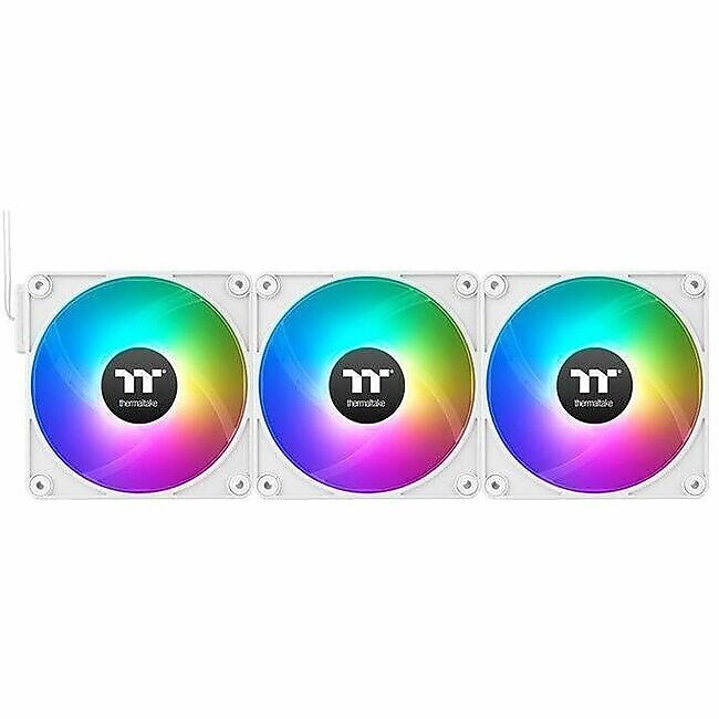 Thermaltake CT140 EX Reverse 140mm Cooling Fans with RGB Lighting (CL-F195-PL14SW-A)