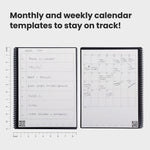 Rocketbook Fusion Reusable Notebook Planner Combo, 8.5" x 11", 42 Sheets, Blue (EVRF-L-RC-CDF-FR)