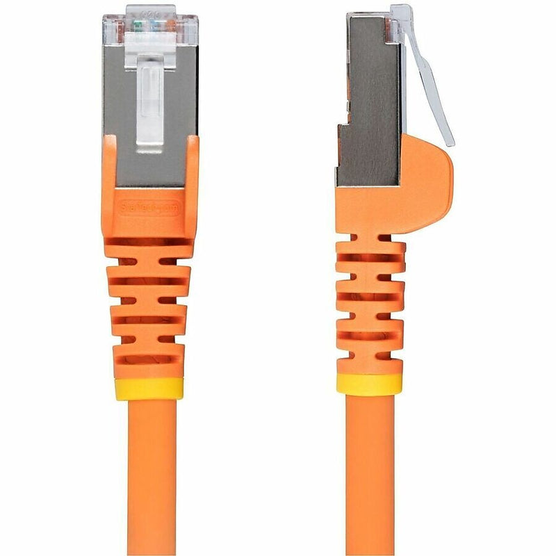 StarTech 6 ft. CAT-6a Ethernet Cable, 27AWG, Orange (NLOR-6F-CAT-6a-PATCH)