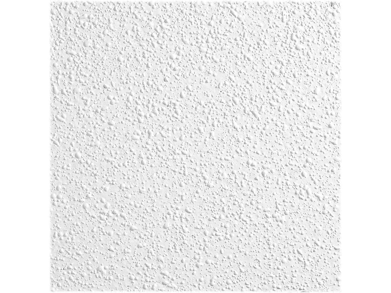 Armstrong GEORGIAN Total Acoustics Square Edge Ceiling Tile, 24" x 24", White, 12/Carton (BP796)