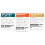 KIND Minis Gluten Free Nut Bar, Variety Pack, 32 Bars/Box (220-00799)
