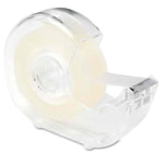 AbilityOne Matte Clear Tape With Dispenser, 0.75" x 36 yds., 1" Core, Clear (NSN5167575)