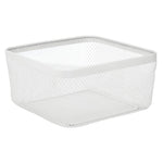 mDesign Steel Organizer, Matte White (25952)
