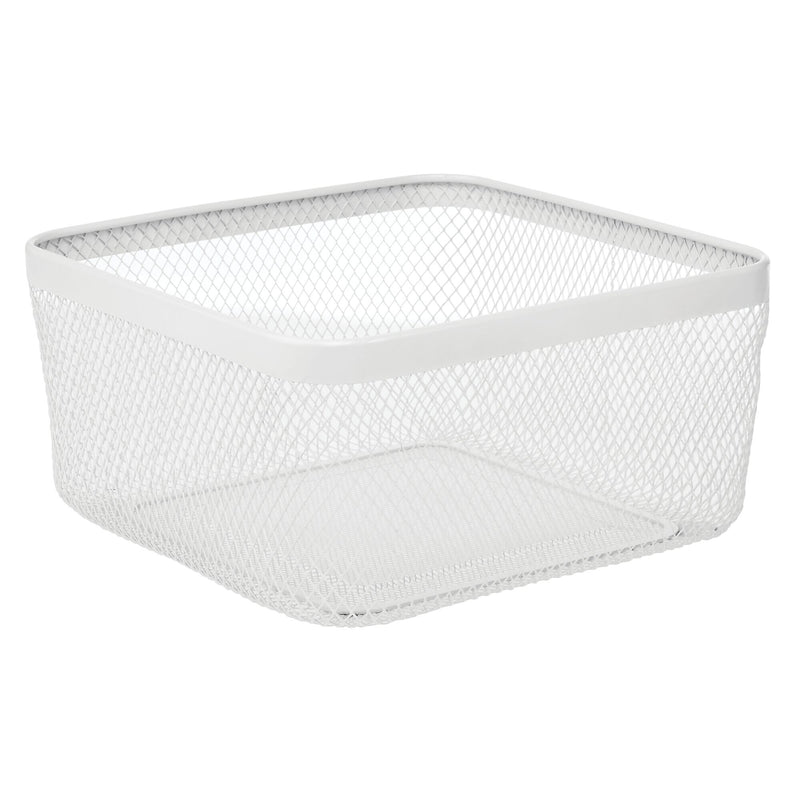 mDesign Steel Organizer, Matte White (25952)
