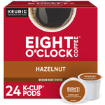 Eight O'Clock Hazelnut Coffee Keurig® K-Cup® Pods, Medium Roast, 24/Box (6406)