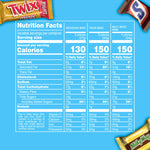 Mars Minis Milk Chocolate Candy Bars Bulk Variety Pack, 46.86 oz., 150 Pieces (459751)