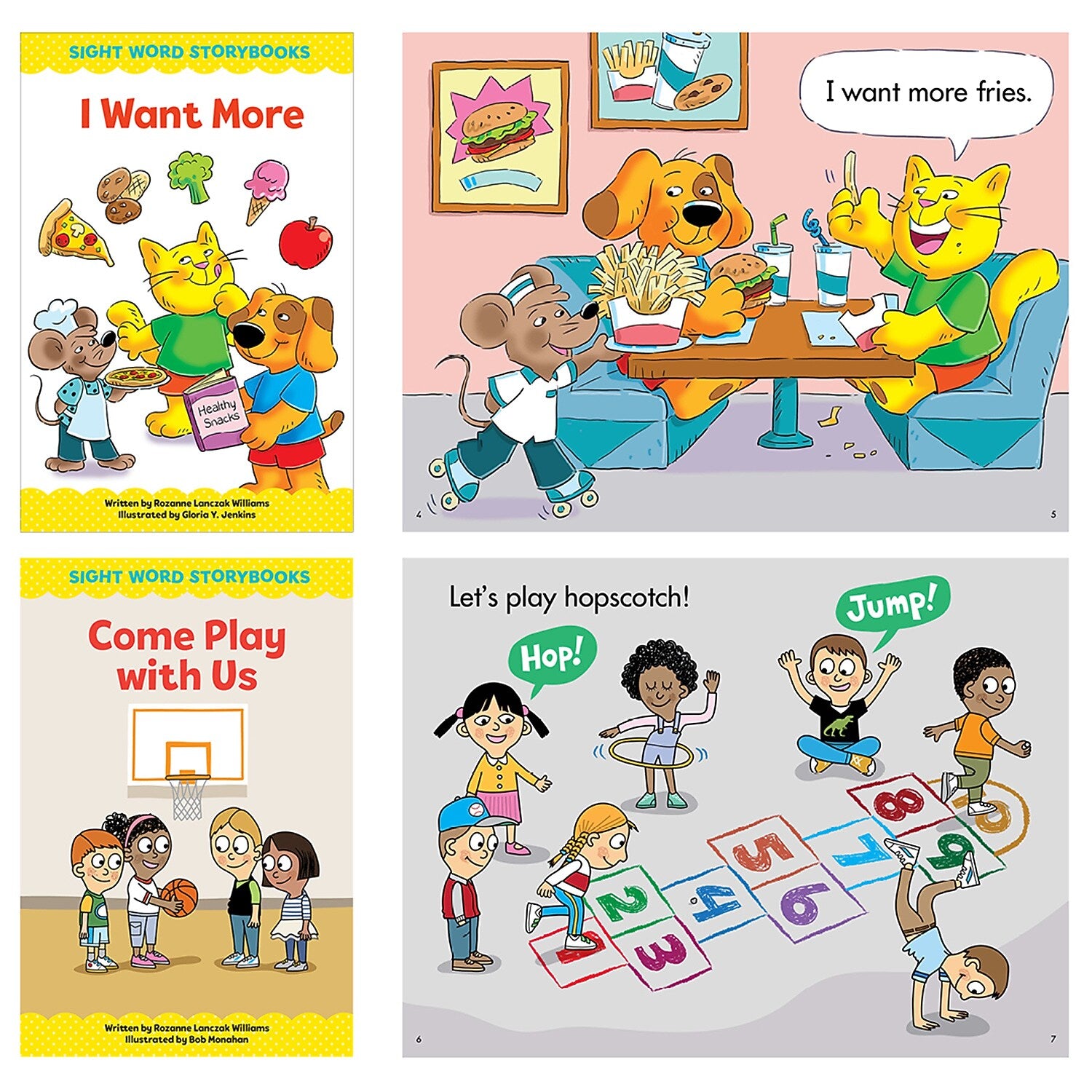 Creative Teaching Sight Word Storybooks Picture Book Set 4, 6 Books/Set