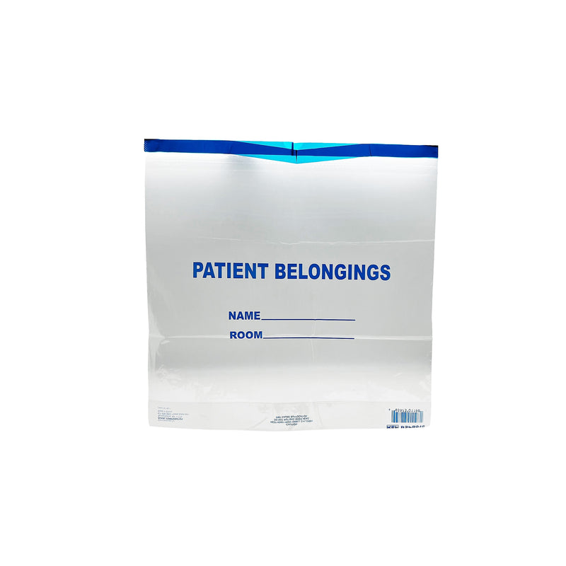 Patient Belonging Bags 18" x 20.5", Clear