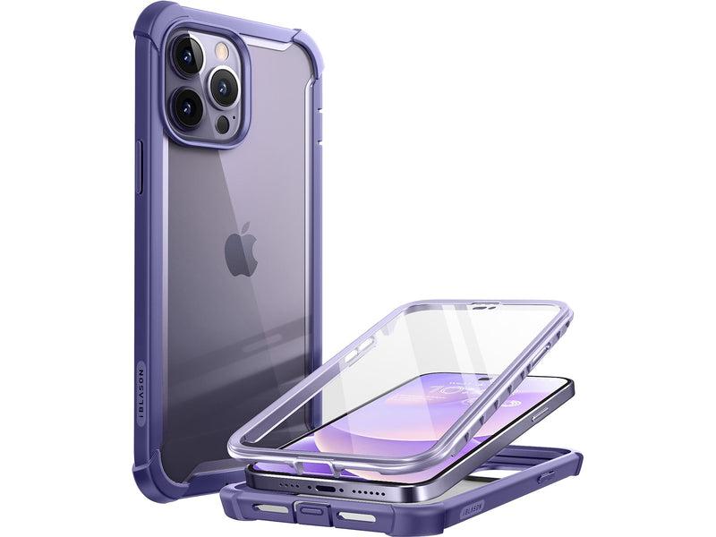 i-Blason Ares Deep Purple Case for iPhone 14 Pro Max (iPhone2022Pro-6.7-Ares-SP-Mauve)
