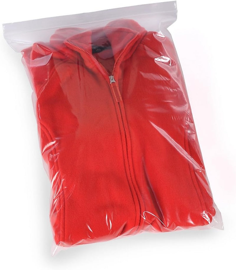 16" x 18" Reclosable Poly Bags, 2 Mil, Clear, 1000/Carton (3681A)