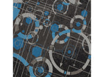 Anji Mountain Rug'd Refracted Carpet & Hard Floor Chair Mat, 36" x 48", Gray/Blue (AMB9112)