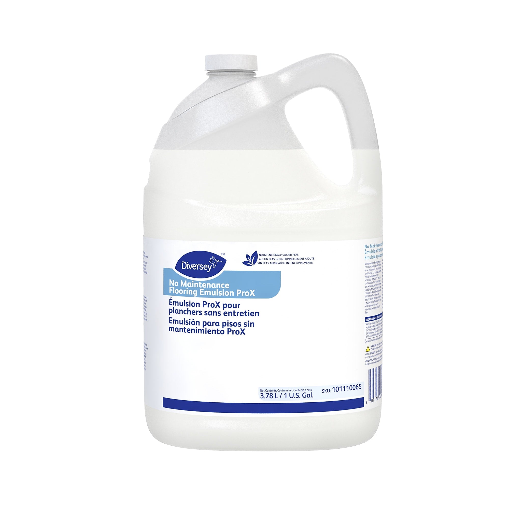 Diversey No Maintenance Flooring Emulsion ProX, 1 Gallon,  4/Carton (95799843)